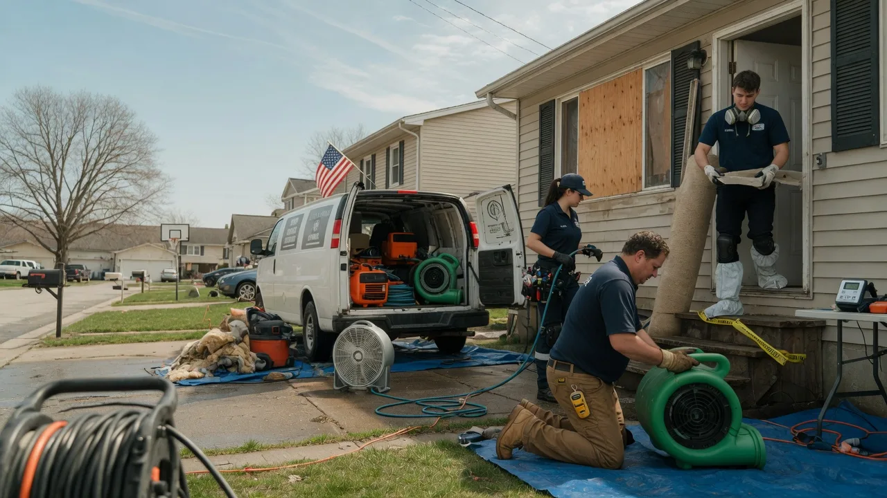 Water Damage Restoration in Spottsville, KY near me